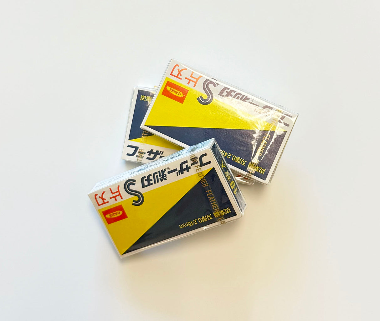 Spare blade FEATHER S single-edged, 100 pcs./set