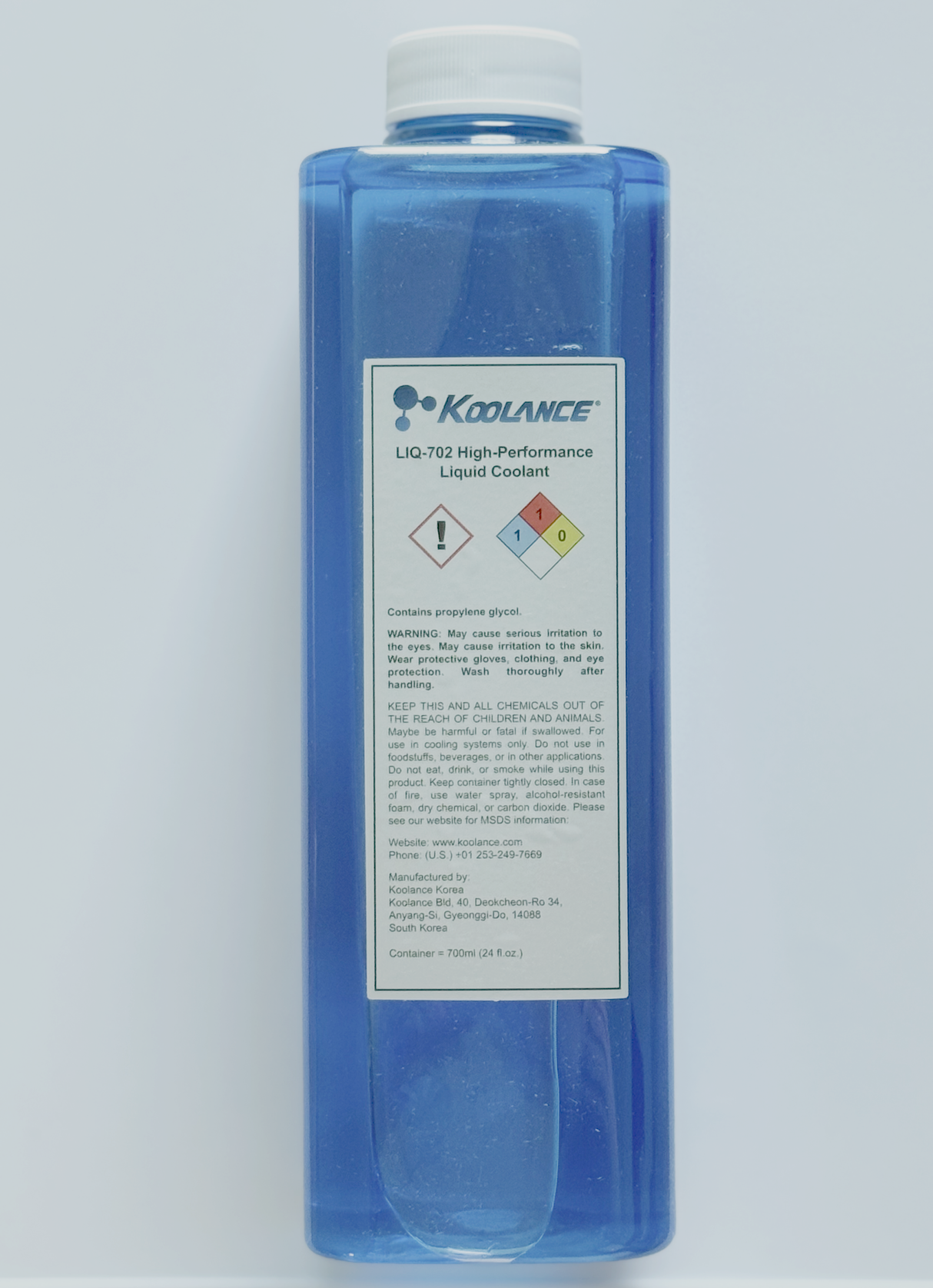 Koolance Liquid Coolant 700mL (UV Blue)