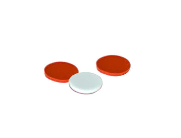 PTFE/Silicone septa, 100 pcs./set, O.D. 9 mm, for 9-425 cap