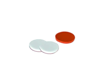 PTFE/Silicone Septa Pre-Slit, 100 pcs/pk, O.D. 9 mm, for 9-425 cap