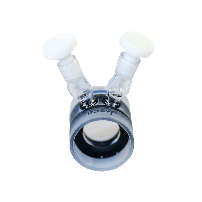Cylindrical CD quartz cell with PTFE stoppers, 1 (L) x 13 (ID) mm